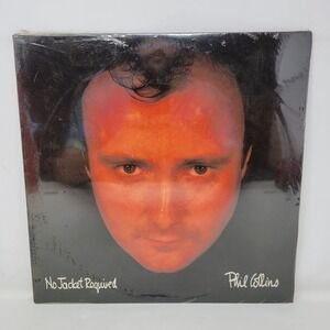 Phil Collins No Jacket Required Vinyl‎ LP 1985 Atlantic 7567-81240-1 Sealed New